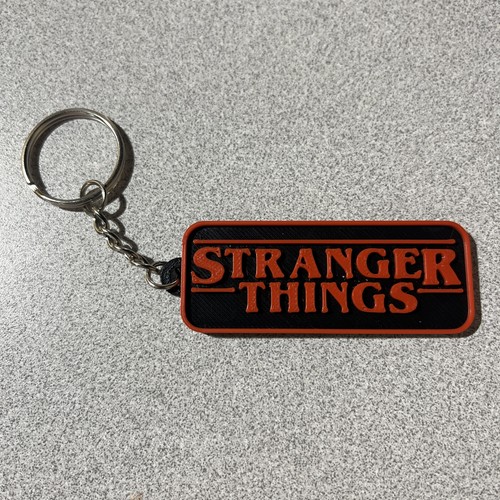 Stranger things keychain charm - things,